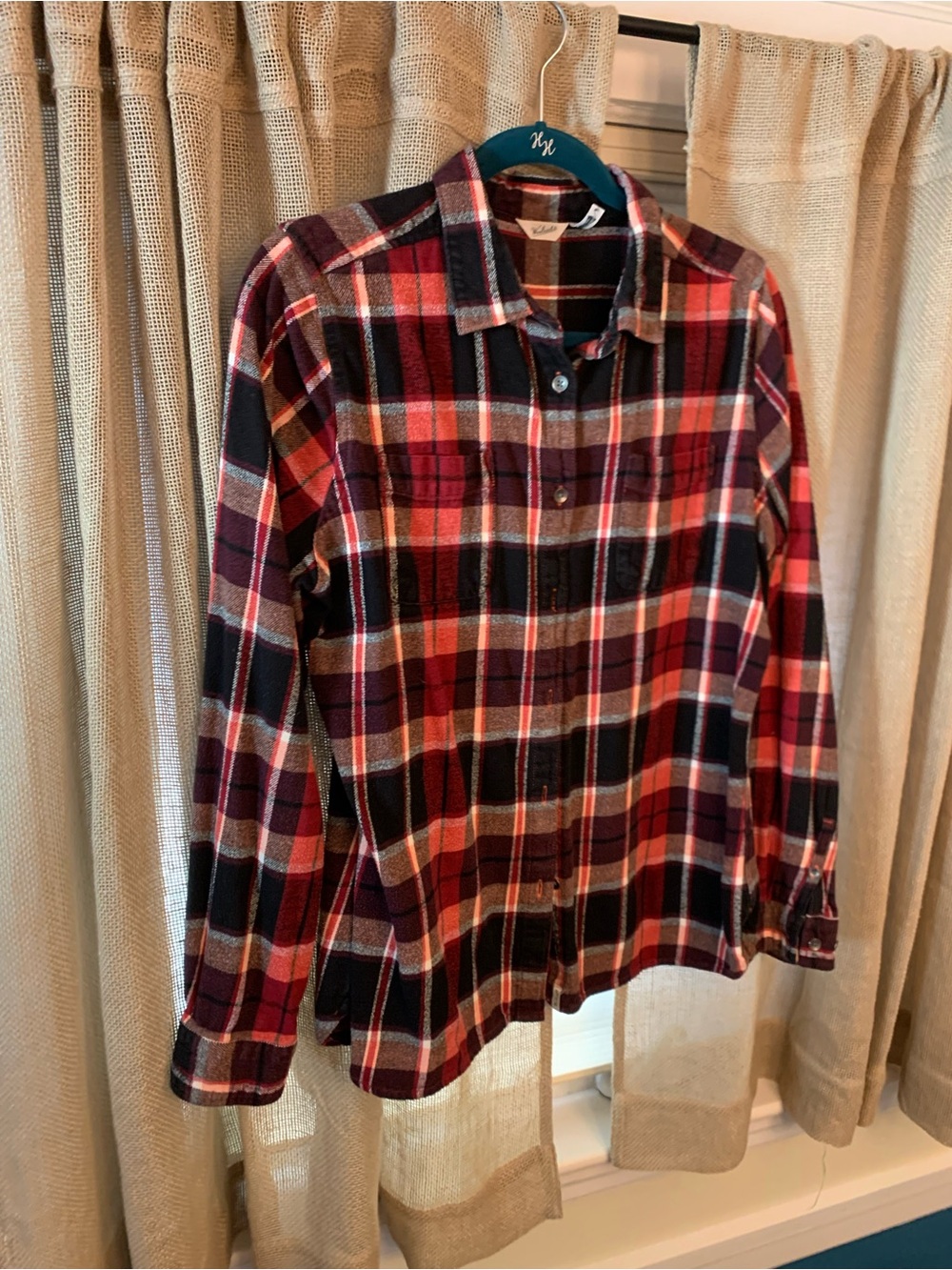 Classic Woolrich Red Flannel Button Down
